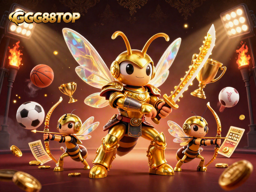 Engage in thrilling betting with GG88TOP in this vibrant casino-themed illustration.