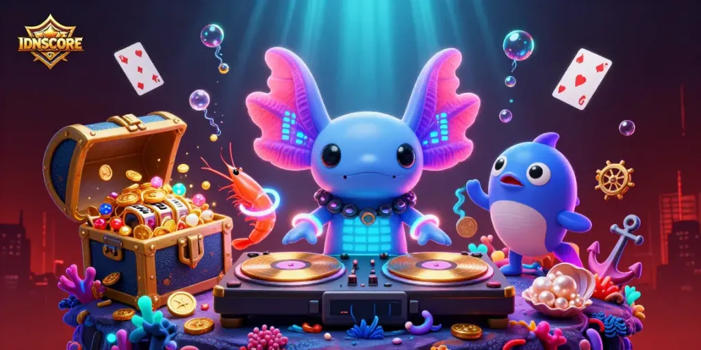 IDNSCORE invites you to spin the reels and dive into an electrifying gaming adventure.