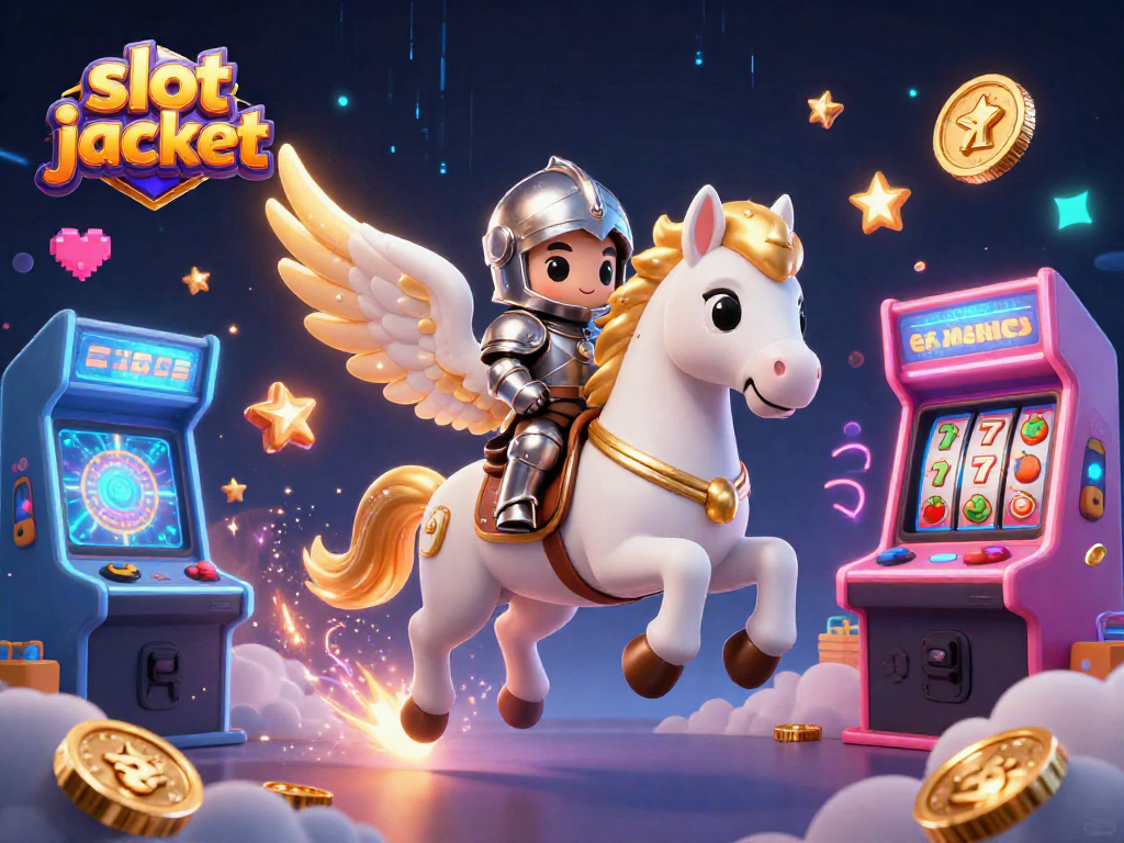 Fitur permainan slot jackpot terkini di gambar fantasi yang menggambarkan aksi seru dan keuntungan besar!