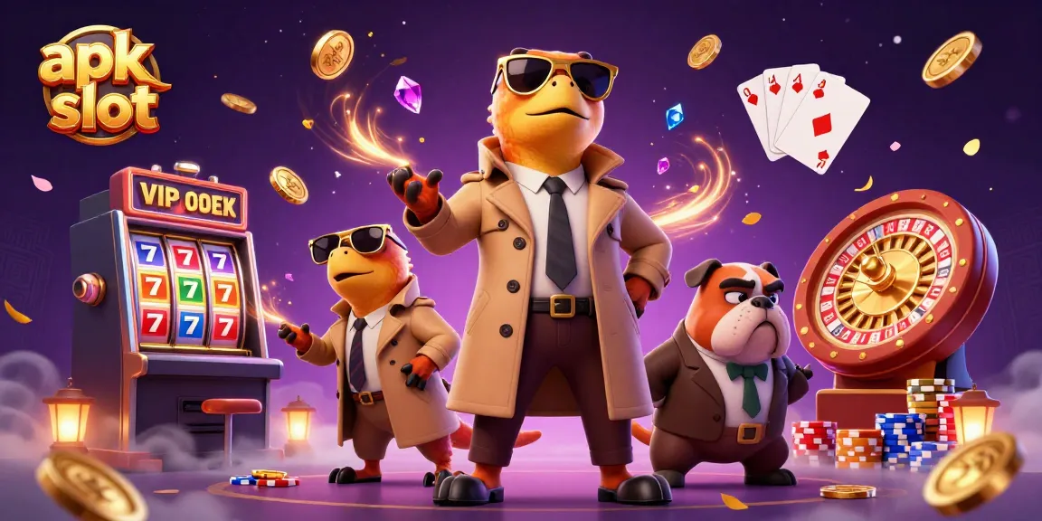 Mengambil apk slot terbaru, tiga raptor dalam jas berusaha memasuki kasino VIP dengan bouncer bulldog curiga.
