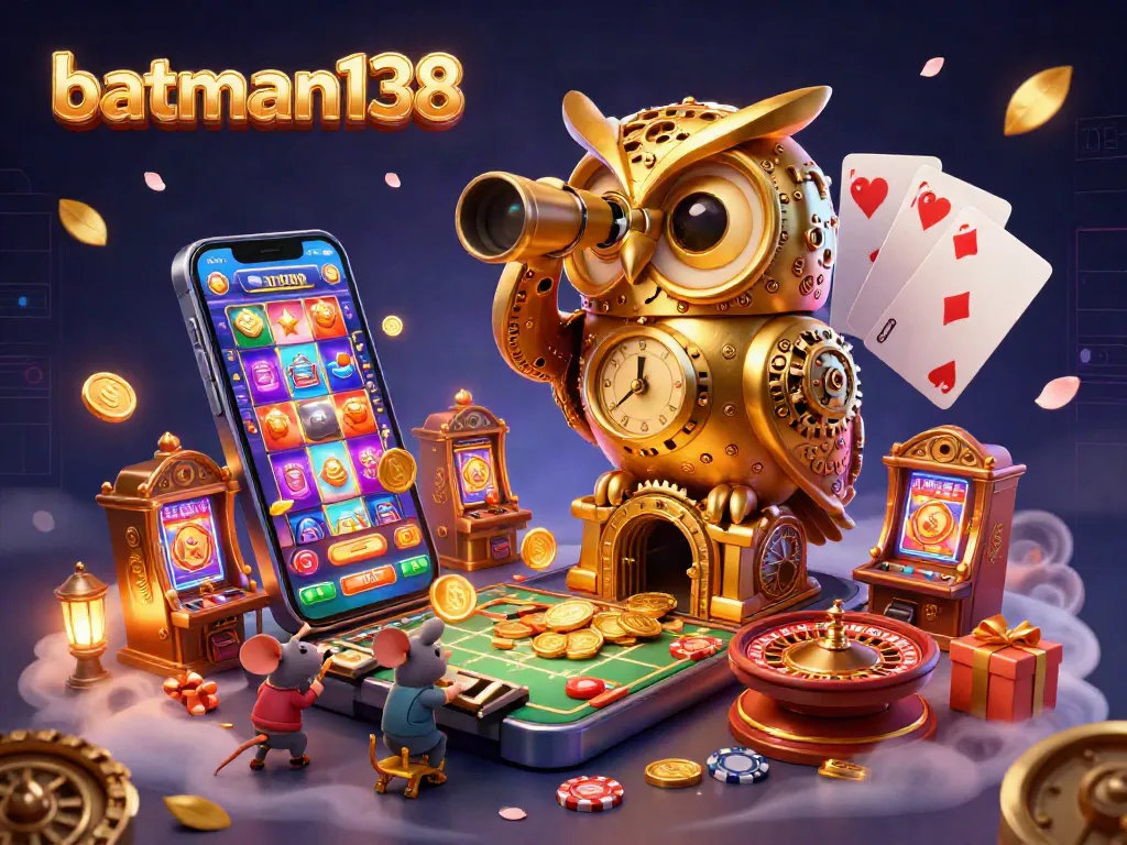 Experience thrilling gameplay with batman138 in this vibrant and detailed casino scene.