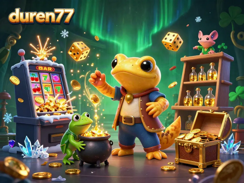 Menggandakan keseruan bermain slot di DUREN77 dengan alchemist mengubah logam menjadi koin emas.