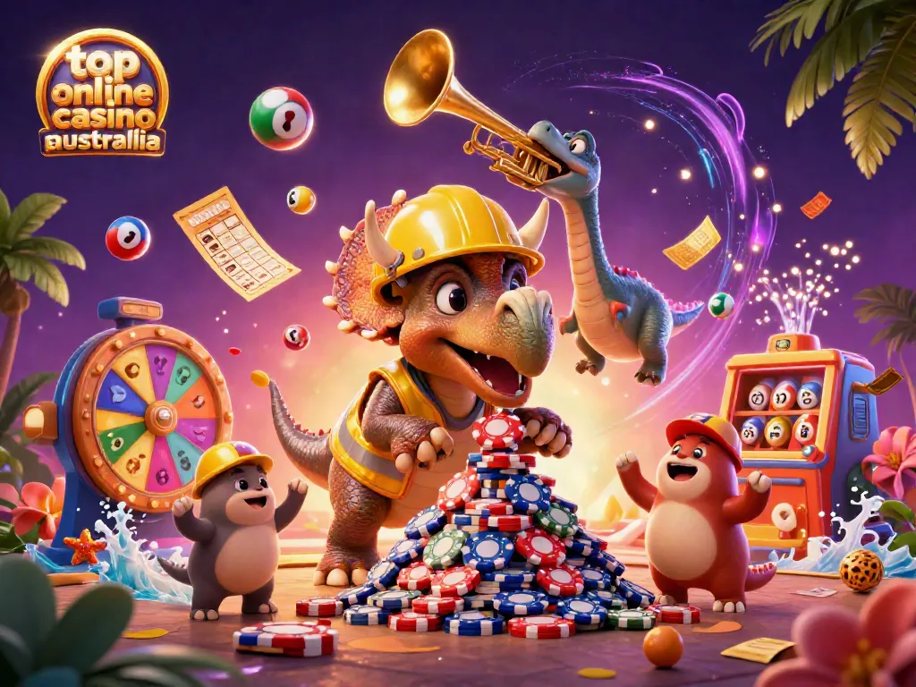 Celebrate wins at top online casino Australia with colorful visuals and lively characters.