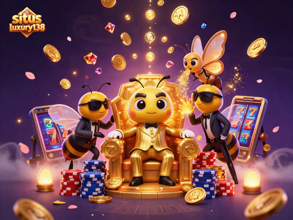 Situs luxury138 menghidupkan keseruan permainan slot dengan simbol keberuntungan dan suasana ceria.